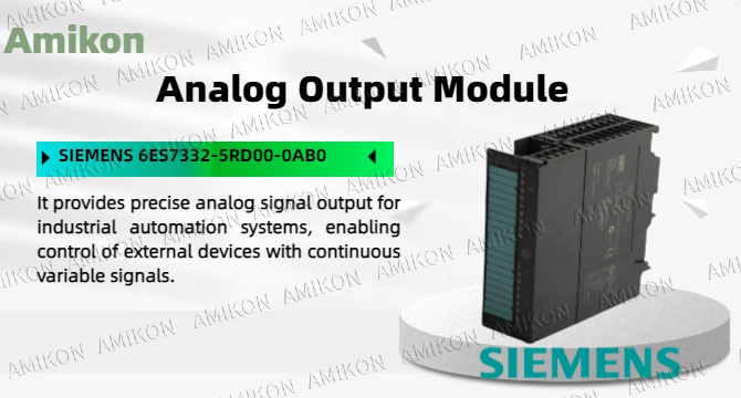 Раскрывая секреты Siemens 6ES7332-5HF00-0AB0: обеспечиваем точное управление в промышленной автоматизации